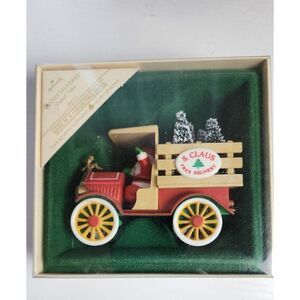 Vintage Hallmark Santa's Deliveries Dated 1984 Christmas Ornament